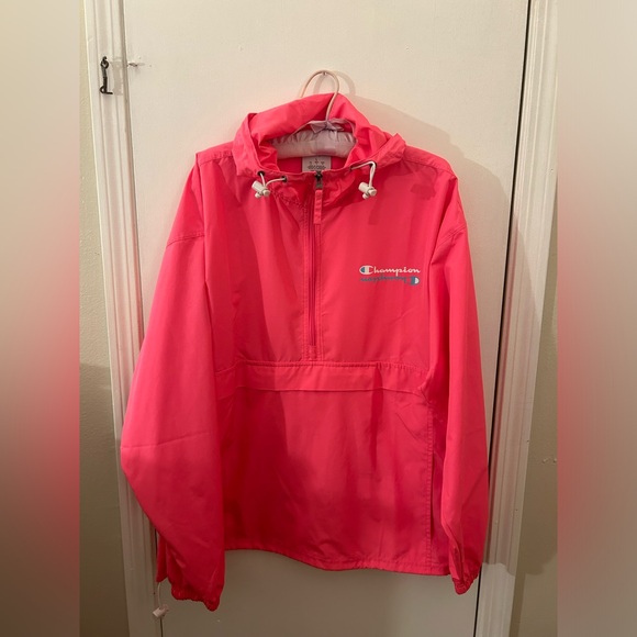 Pink Columbia Pullover Rain Jacket - Picture 1 of 7